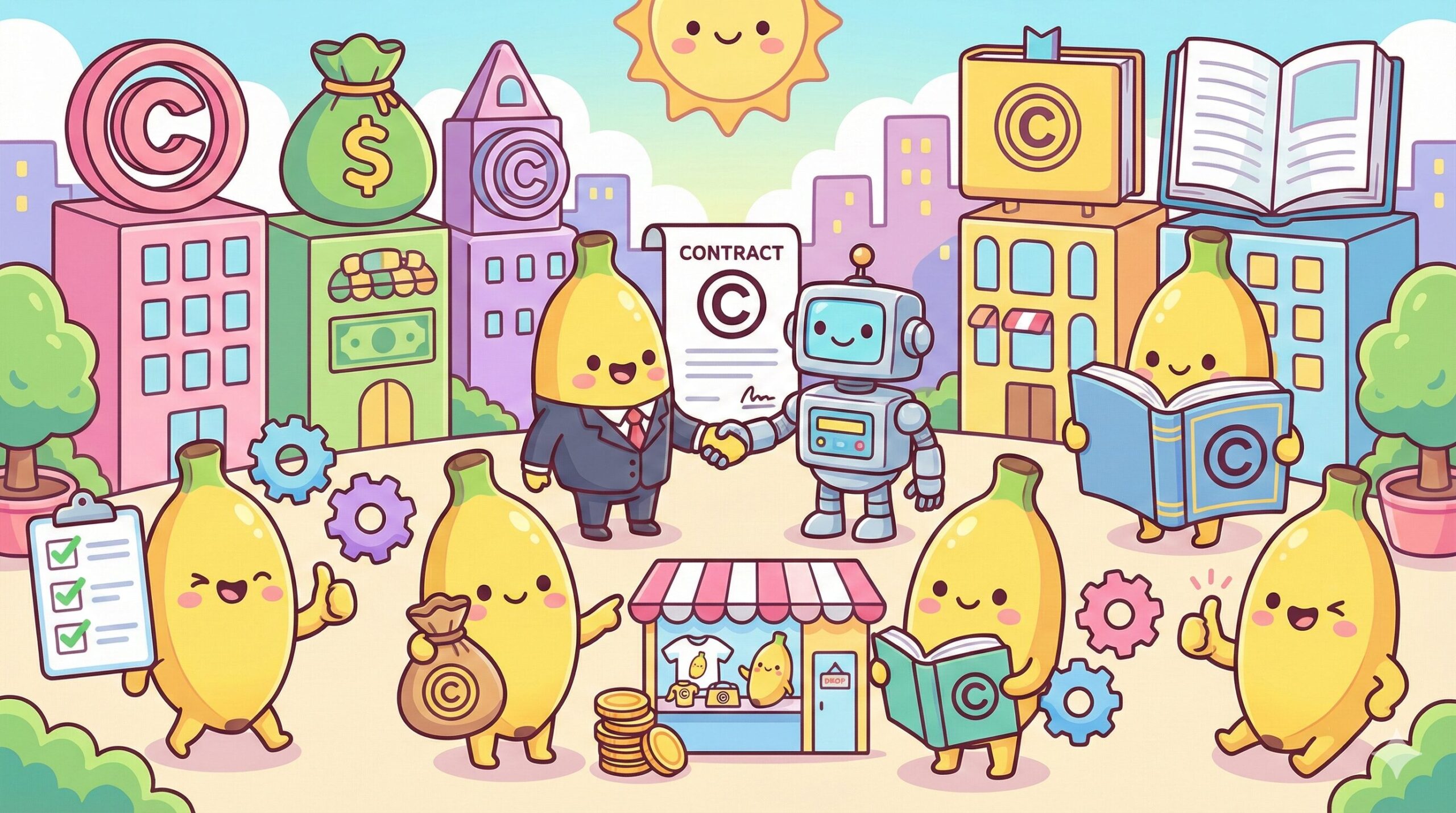 Nano Bananaの商用利用ガイド！著作権やルールを徹底解説