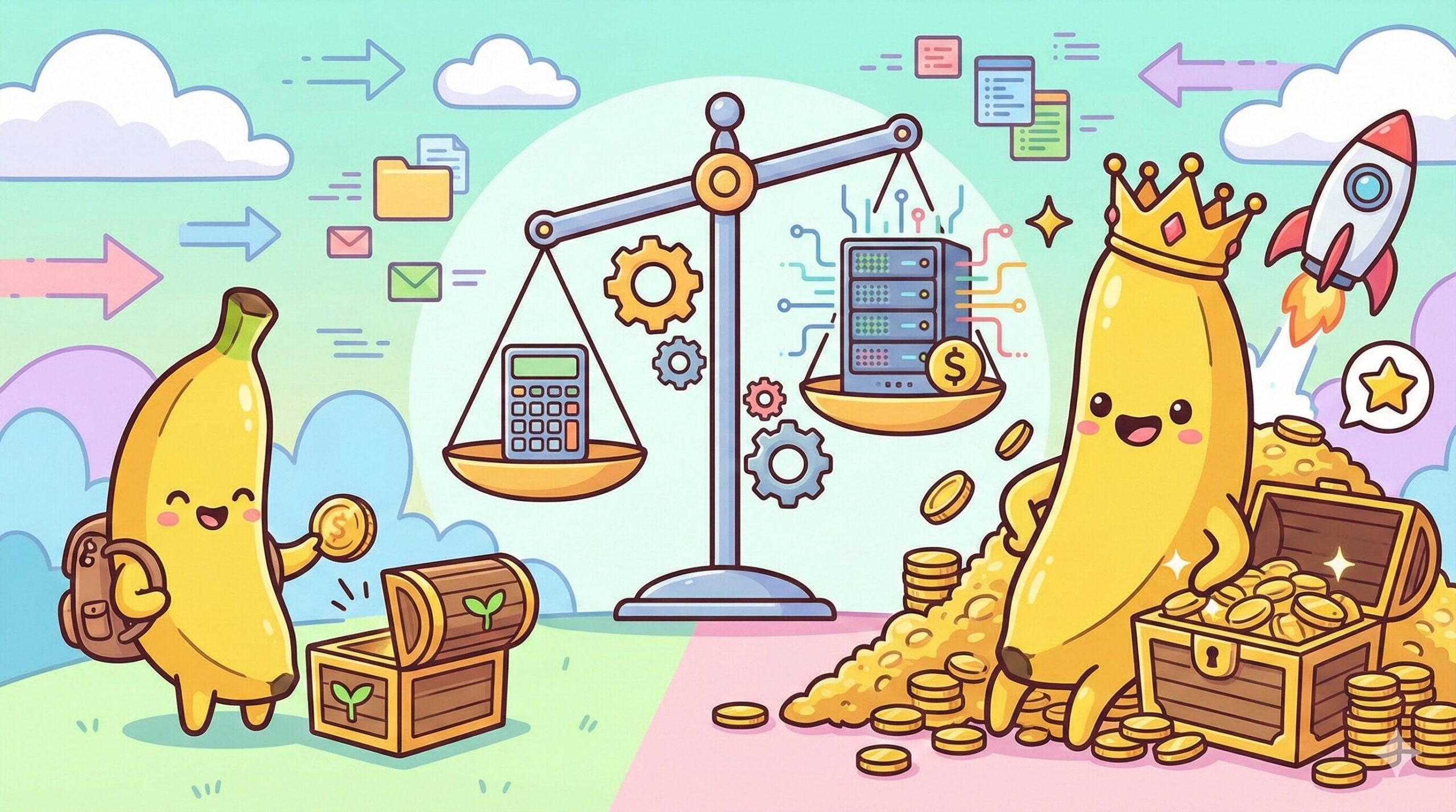 ナノバナナ料金プラン解説！無料と有料の違いやAPIコスト比較