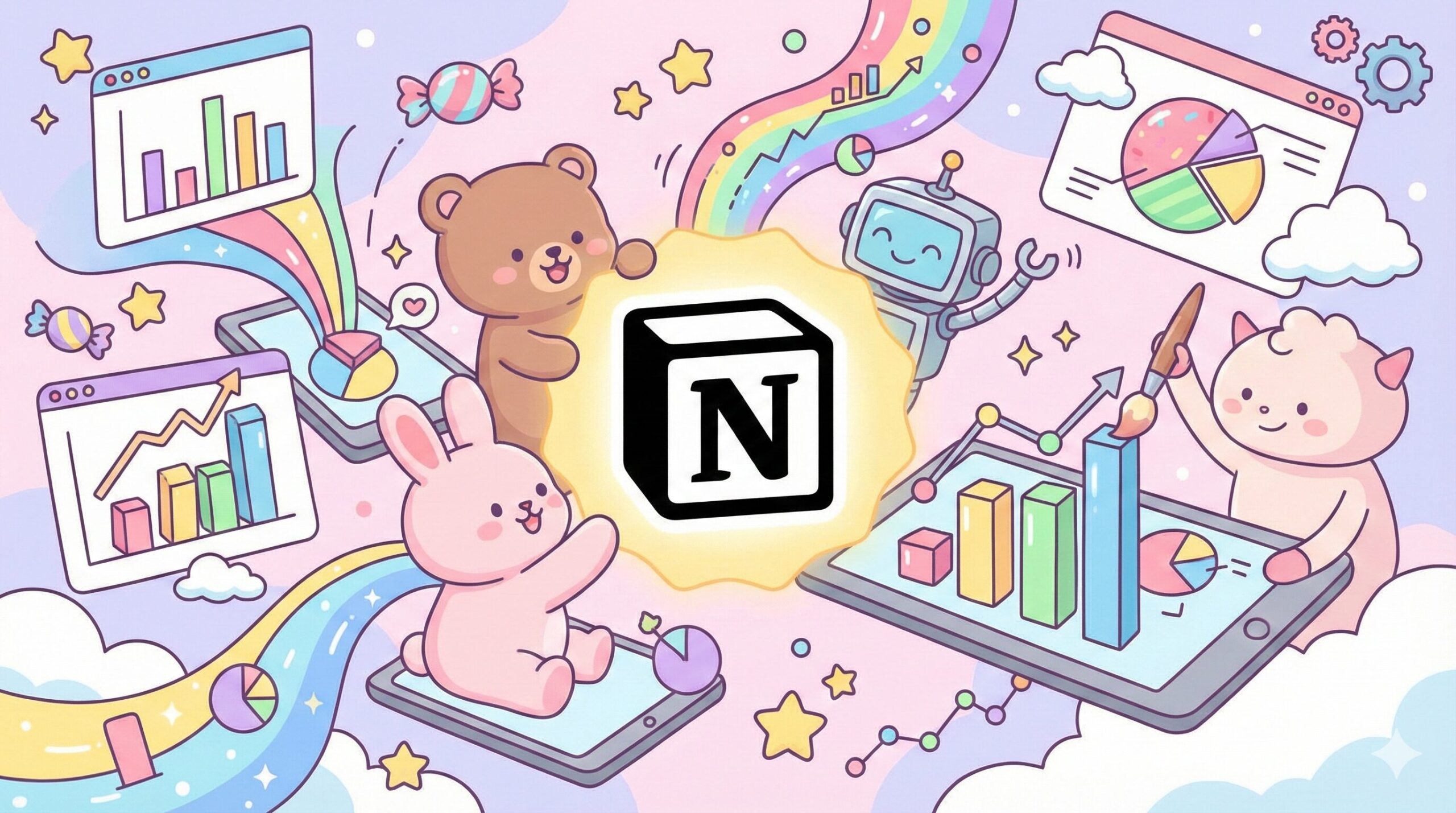 Notionでグラフを作成！公式機能チャートビューの使い方を解説