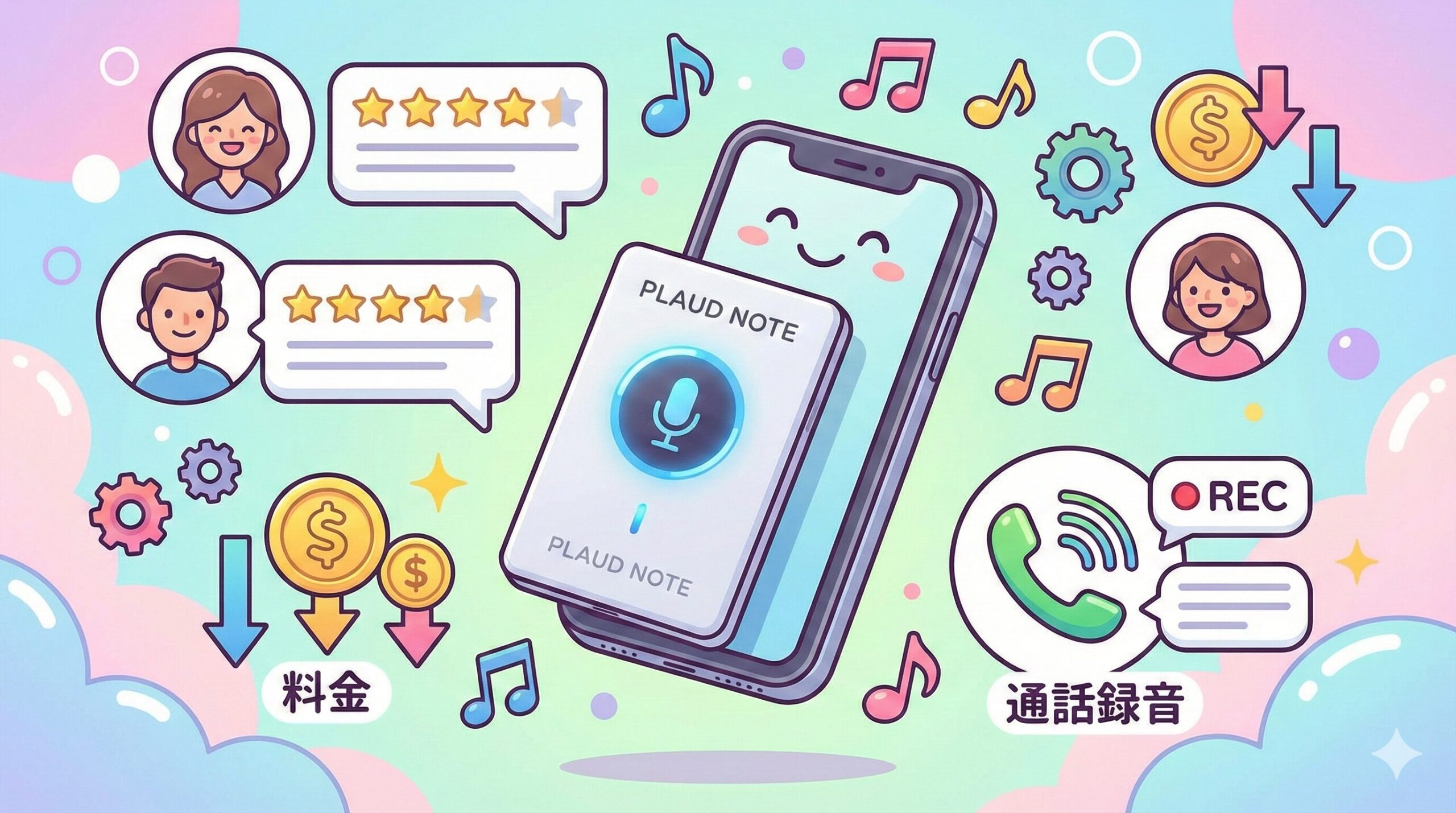 PLAUD NOTE AIボイスレコーダー口コミ